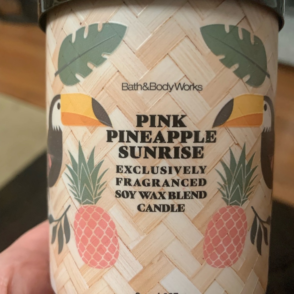 Bath & Body Works Pink Pineapple Bath Candle